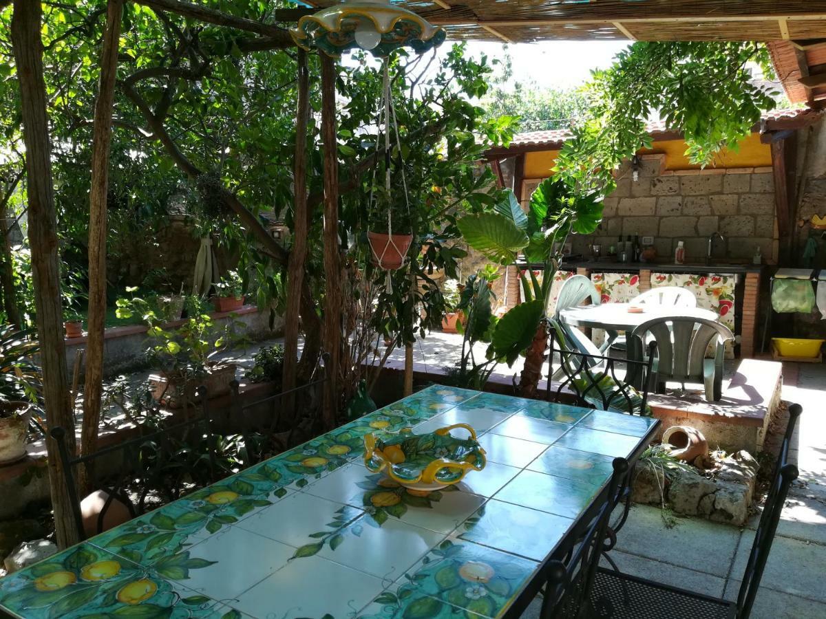 Villino L'Aranceto Sorrentino Bed & Breakfast Meta Exterior foto
